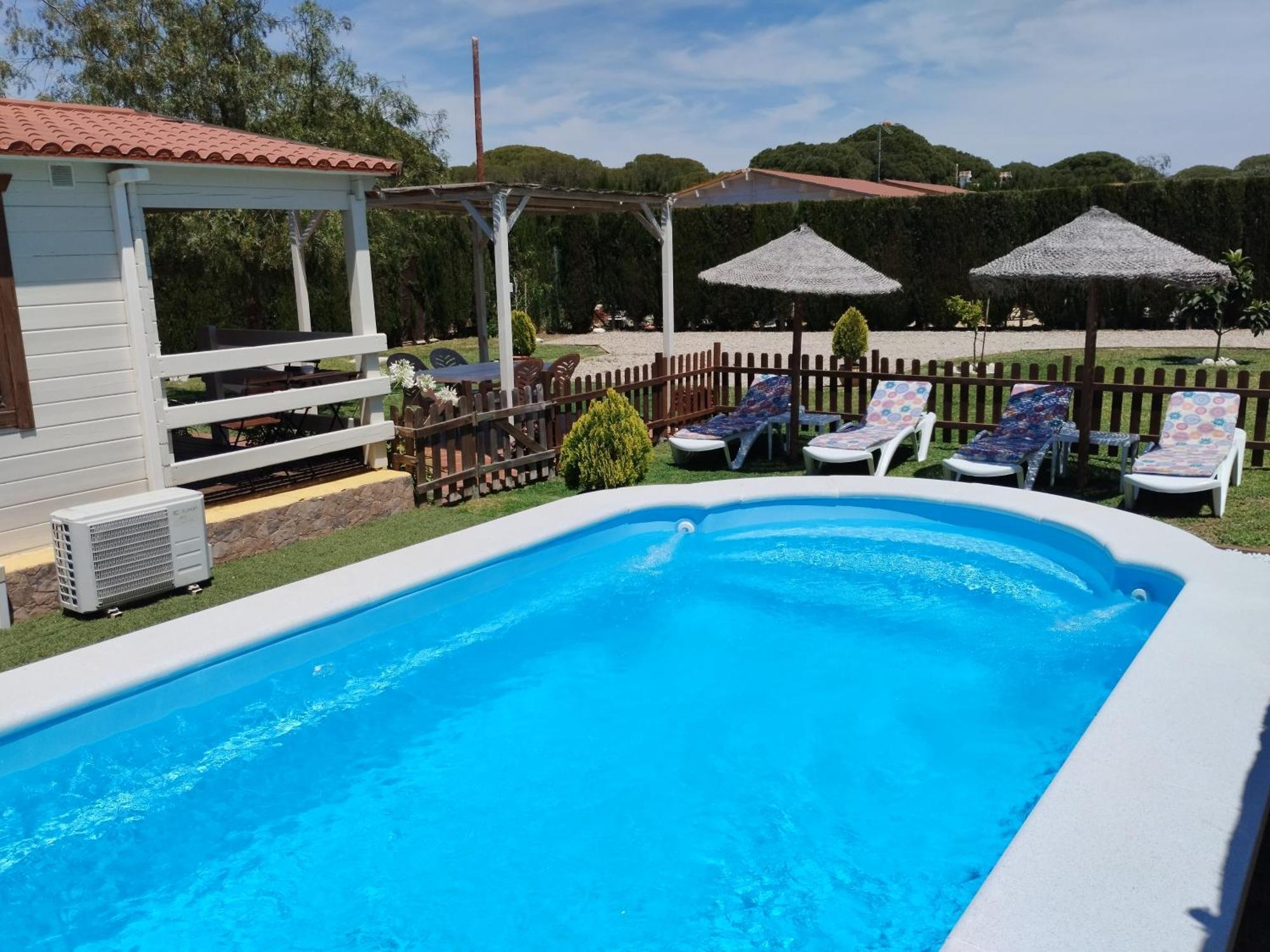 Cabana Blanca Roche Jorge Conil De La Frontera Exterior foto